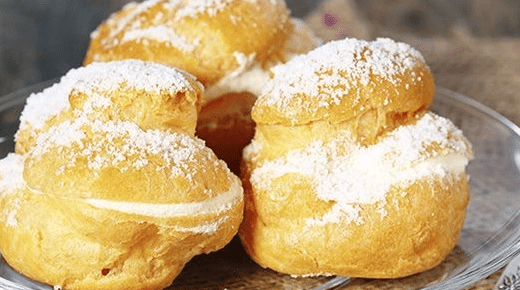 Bignè – Traditional Italian Cream Puffs (6 in a pack)